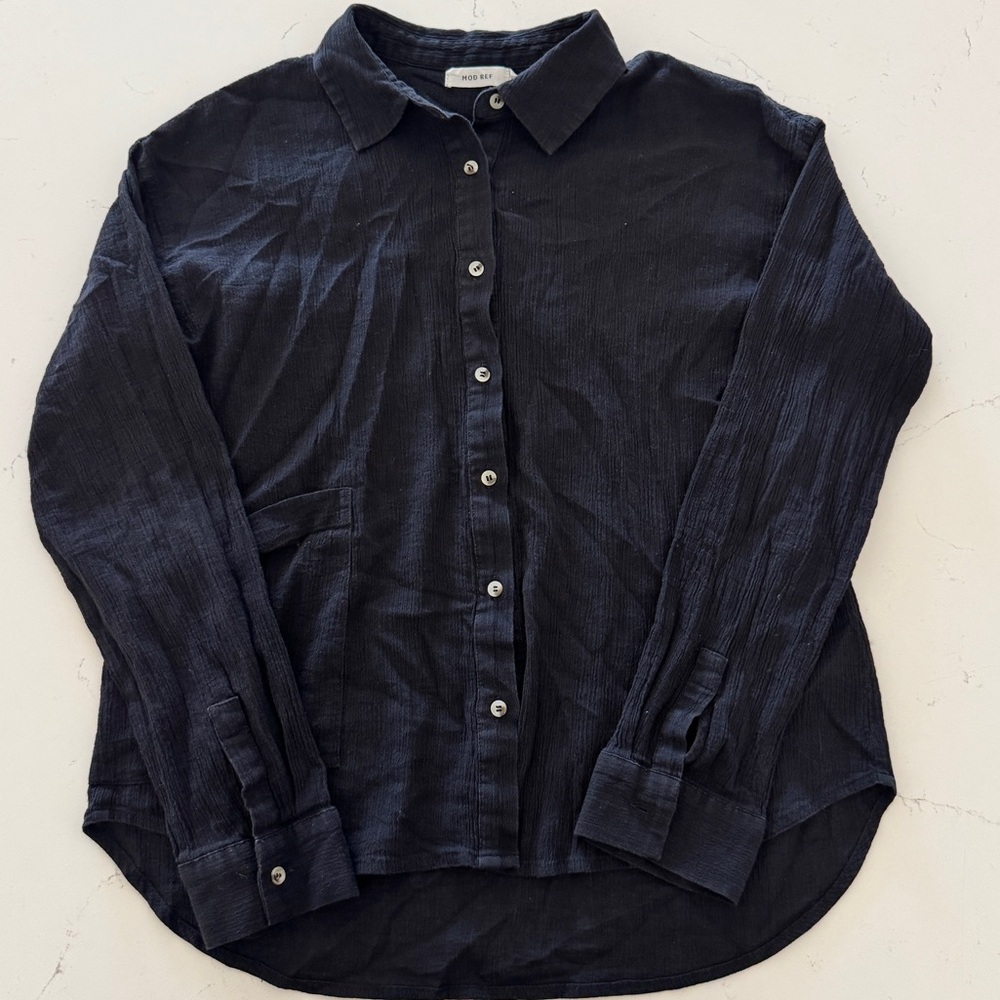 Mod Ref Women’s Blouse Black XS/S